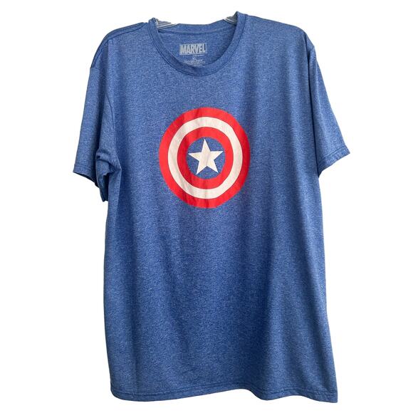 EUC Men's Marvel Captain America Short Sleeve T Shirt Size XL - Picture 1 of 4
